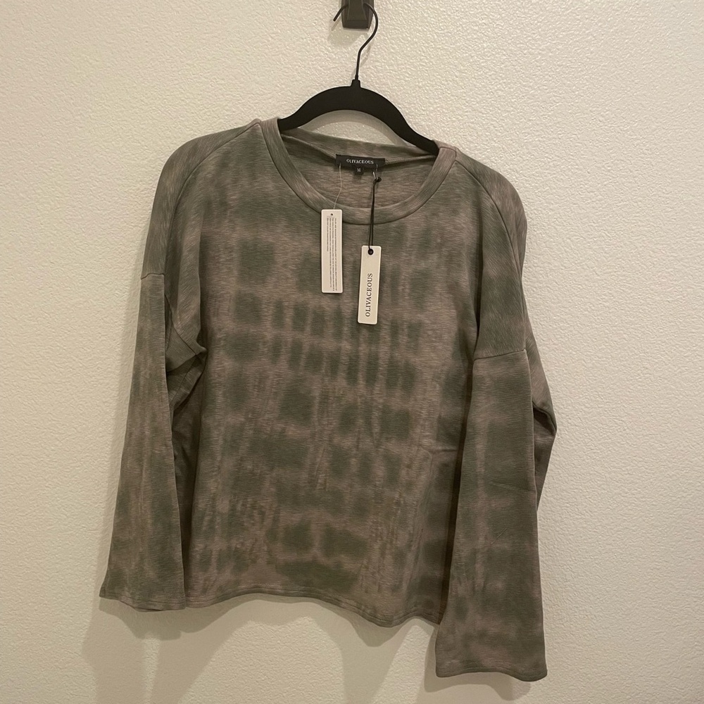 NWT Womens Olivaceous Tye Die Sweater Size M - Picture 5 of 5